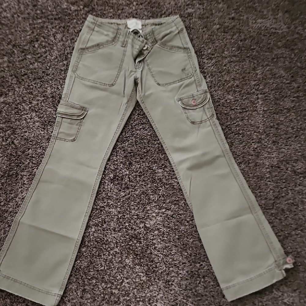 Abercrombie & Fitch Olive Cargo Pants